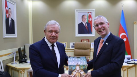 Britaniyanın Azərbaycandakı səfiri GDU-də olub