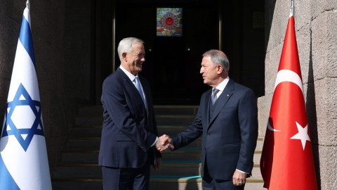 Hulusi Akar israilli həmkarına təşəkkür etdi