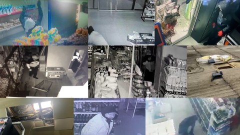 Bakıda 25 terminal talandı - Anbaan VİDEO