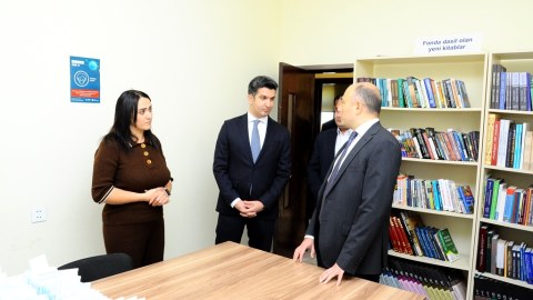 İcra başçısı nazirlə görüşüb - FOTO