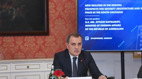 Ceyhun Bayramov Varşavada erməni təxribatlarından DANIŞDI