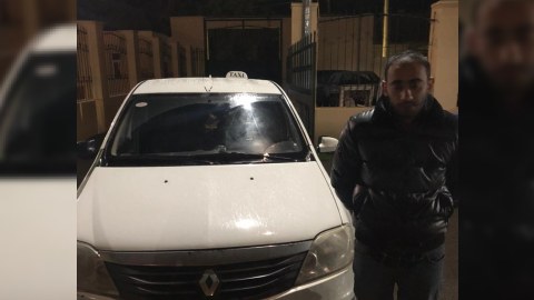 Narkotik çəkib maşın sürən şəxs tutuldu