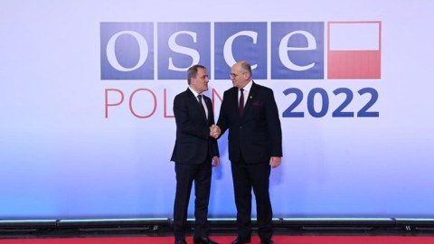 Ceyhun Bayramov polşalı həmkarı ilə görüşüb