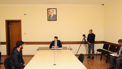 Naftalanda vətəndaş qəbulu keçirilib - FOTOLAR
