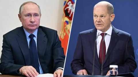 Putin Şoltsla danışdı - Kanslerə iradını bildirdi