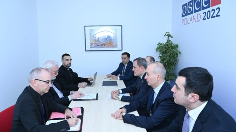 Ceyhun Bayramov Vatikanın dövlət katibi ilə görüşüb