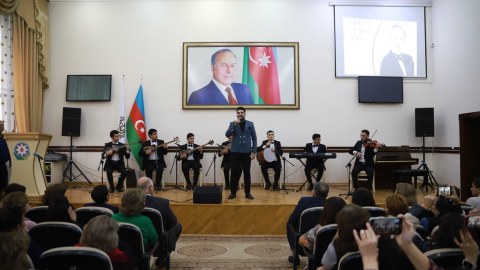 GDU-də Fikrət Əmirovun 100 illiyi qeyd edilib - FOTOLAR