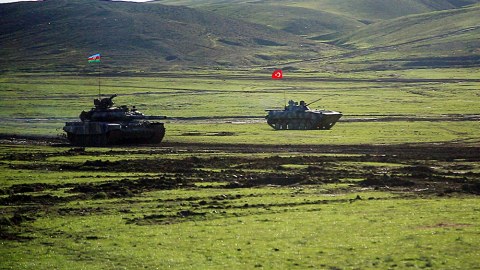 Azərbaycan və Türkiyə hərbçilərinin birgə təlimi keçirilir - VİDEO