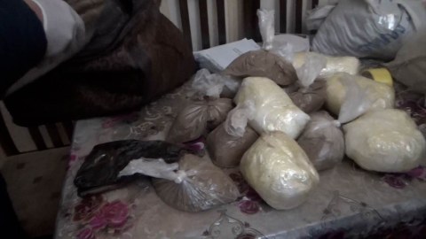 3 tondan çox narkotik müsadirə edilib