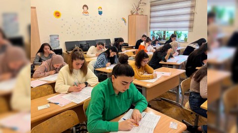 Laborant işləmək istəyənlər imtahan verdilər