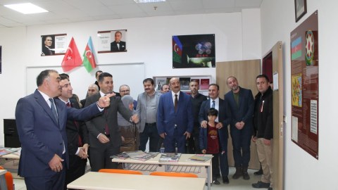 Azərbaycan səfiri Batmanda görüşlər keçirdi - FOTOLAR 