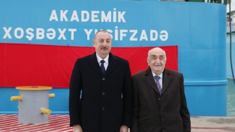 “Akademik Xoşbəxt Yusifzadə” tankeri istismara verildi - FOTOLAR