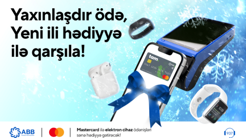 ABB-nin Mastercard kartları ilə hədiyyələr qazan!