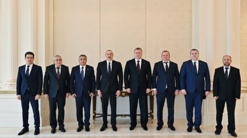 İlham Əliyev qubernatoru qəbul etdi - YENİLƏNİB