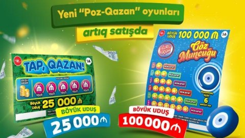 Yeni “Poz-Qazan” oyunları - “Tap, Qazan” və “Göz muncuğu” satışa çıxarıldı