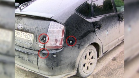 “Prius”a atəş açan şəxs TUTULDU