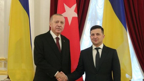 Zelenski Ərdoğana təşəkkür etdi