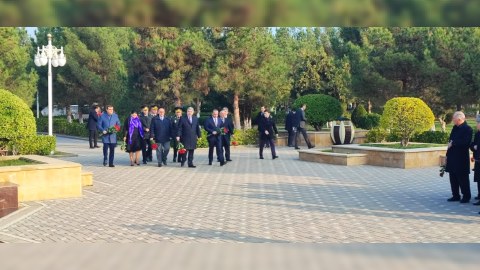 Hacıqabulda Ulu Öndər anılıb - FOTOLAR