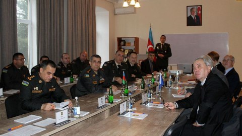 NATO ekspertləri Bakıda - FOTO