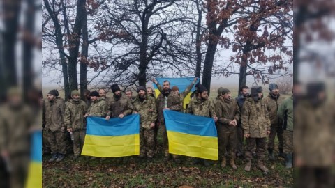 Ukrayna 64 hərbçini əsirlikdən qaytardı
