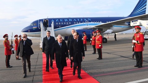 Baş nazir Gürcüstanda səfərdədir