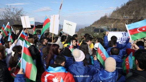 Xankəndi yolundakı aksiya vətənpərvərlik nümunəsidir