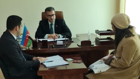Novruz Aslanov seçicilərini qəbul edib - FOTOLAR