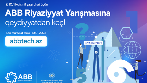 ABB şagirdlər üçün yarışmaya qeydiyyat elan etdi!