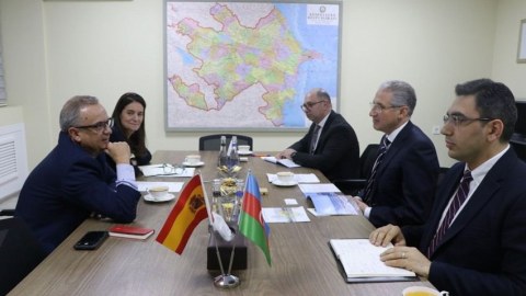 Azərbaycan və İspaniya arasında əməkdaşlıq müzakirəsi