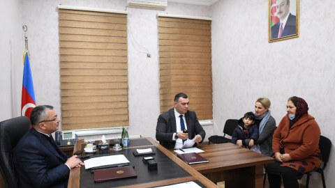 Dövlət Komitəsində vətəndaşların qəbulu keçirilib