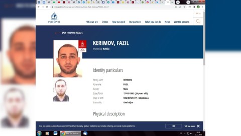 Azərbaycanlı gənc beynəlxalq axtarışa verildi