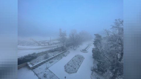 Şuşada gözəl qar mənzərəsi və son hava durumu - FOTOLAR