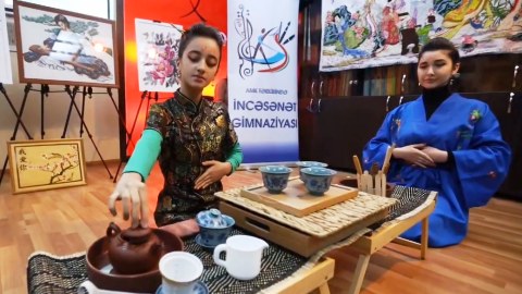 Azərbaycan Dillər Universitetində Çin Musiqi gecəsi