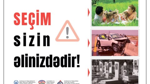 Yol kənarlarına maarifləndirici lövhələr vuruldu - VİDEO