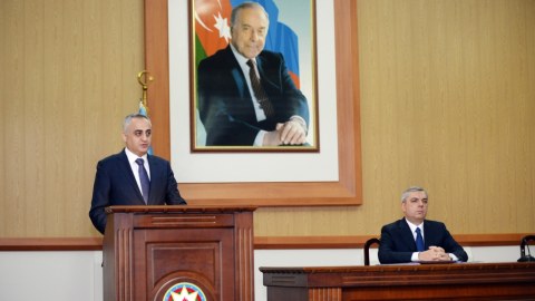 Prezidentin səlahiyyətli nümayəndəsi Naxçıvanda təqdim olundu - FOTOLAR