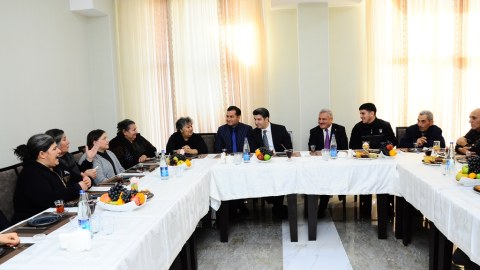İki icra hakimiyyəti tərəfindən reallaşdırılan sosial layihə - FOTO