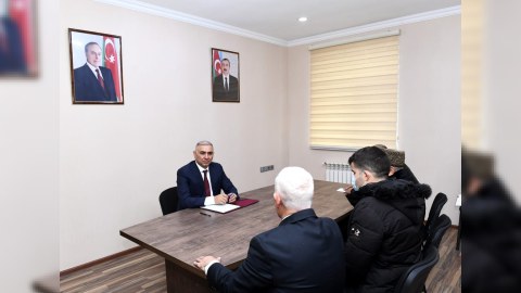 "Azərişıq"ın sədri Şamaxıda vətəndaşları qəbul edib
