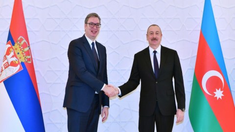 İlham Əliyev kimi liderlə dostluğumla fəxr edirəm - Vuçiç