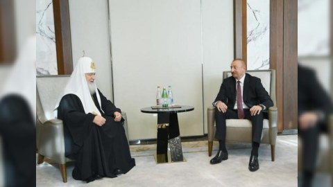 Patriarx Kirill İlham Əliyevə minnətdarlığını bildirdi
