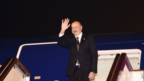 İlham Əliyevin Rusiyaya səfəri başa çatdı