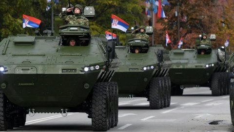 Serbiya ordusu döyüş hazırlığı vəziyyətinə gətirildi
