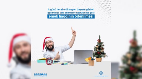 Bayram günlərində işləyənlərin maaşı necə verilməlidir? - RƏSMİ CAVAB