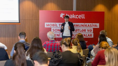 “Bakcell” jurnalistlər üçün seminar keçirib - FOTO