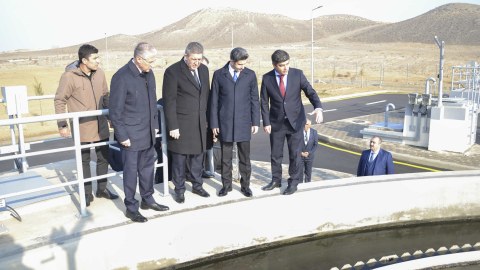 Naftalanda yeni tullantı sutəmizləyici qurğu istismara verildi