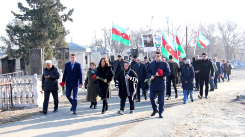 Vətən müharibəsi şəhidinin doğum günü qeyd edildi