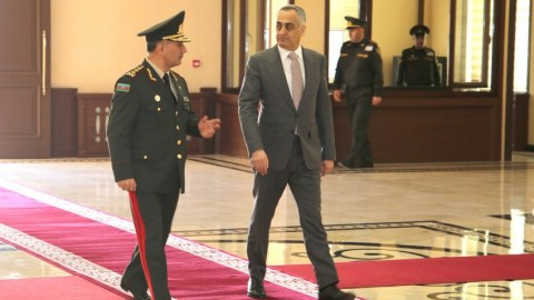 Fuad Nəcəfli Əlahiddə Ümumqoşun Orduya baş çəkdi - FOTO