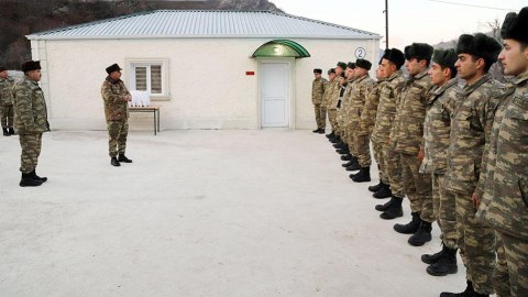 General Nizam Osmanov Kəlbəcərə getdi -  Nazirin tapşırıqlarını hərbçilərə çatdırdı