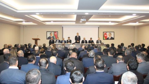 Goranboyda icra başçısı yanında Şuranın iclası keçirilib - FOTOLAR