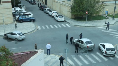 Zəncirvari qəzada piyada öldü