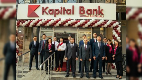 Kapital Bank Xırdalanda daha bir filialını istifadəyə verdi